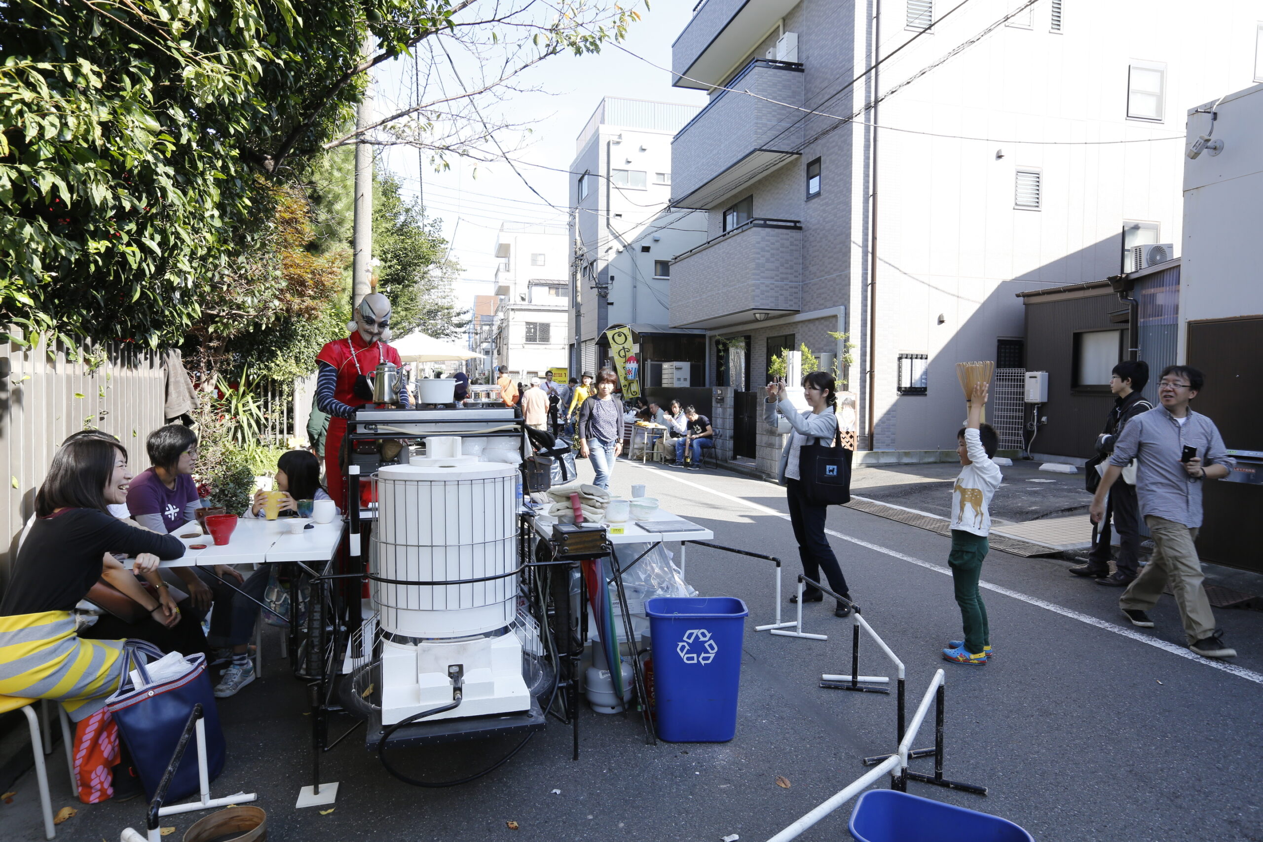 野点2015・東京・山谷・写真：梅田彩華